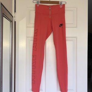 Nike Leggings With Front Zip